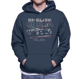 Shelby Cobra 1965 Est 1962 Men's Hooded Sweatshirt