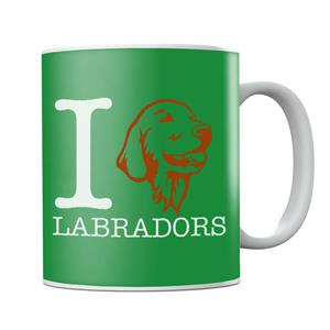 I Heart Labradors Mug