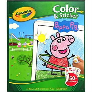 Crayola Peppa Pig Colour & Sticker Activities