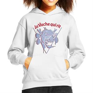 The Laughing Cow Strips Kid's Hooded Sweatshirt