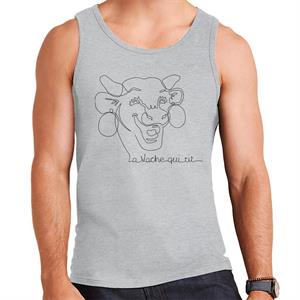 The Laughing Cow Handwritten Close Up Logo Men's Vest