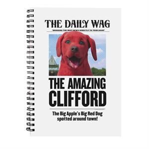 Clifford The Big Red Dog The Daily Wag Spiral Notebook