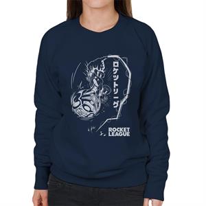 Rocket League Blast Kanji Women's Sweatshirt