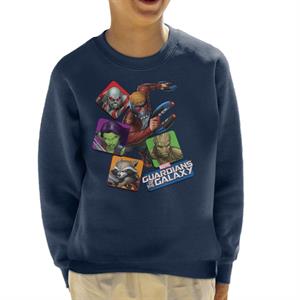 Marvel Guardians Of The Galaxy Comic Characters Kid's Sweatshirt