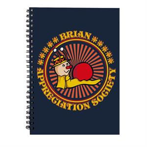 The Magic Roundabout Brian Appreciation Society Spiral Notebook