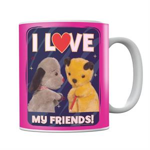 Sooty I Love My Friends Mug