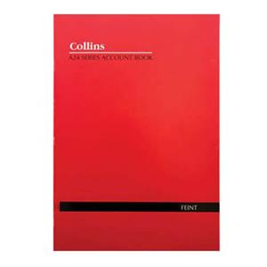 Collins Account Book 24 Leaves (A4) (Feint)