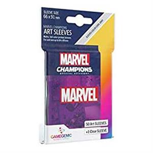 Marvel Champions Art Sleeves (50/pack) (Marvel Purple)