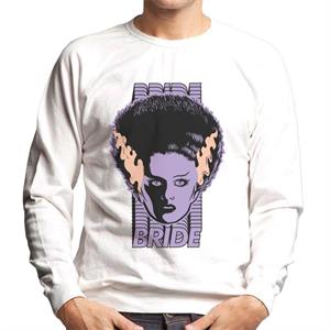 Bride Of Frankenstein Character Head Men's Sweatshirt