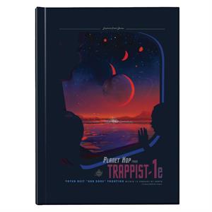 NASA Trappist 1e Interplanetary Travel Poster Hardback Journal