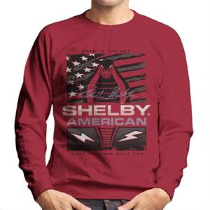 Shelby American 1962 Born In The USA Men's Sweatshirt