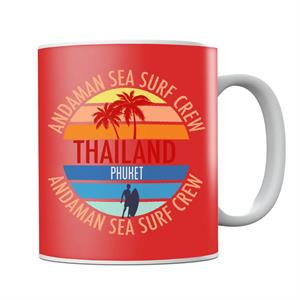 Phuket Surf Crew Retro Mug