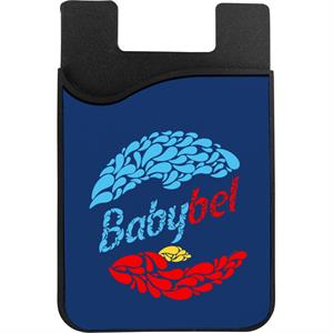 Baby Bel Blue And Red Droplets Phone Card Holder