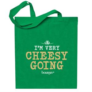 Boursin Logo Im Very Cheesy Going Totebag