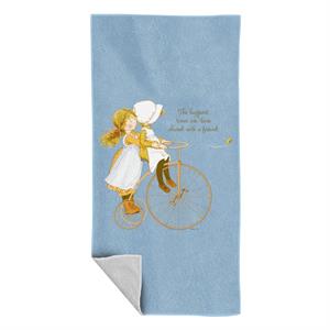 Holly Hobbie Happiest Times Are Shared With A Friend Beach Towel