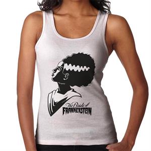 Bride Of Frankenstein Silhouette Women's Vest