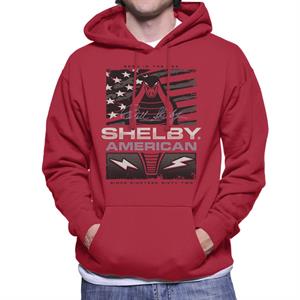 Shelby American 1962 Born In The USA Men's Hooded Sweatshirt