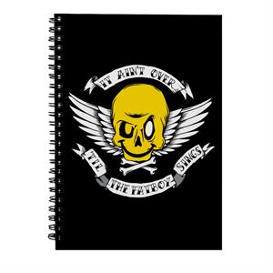 Fatboy Slim It Ain't Over Til The Fatboy Sings Spiral Notebook