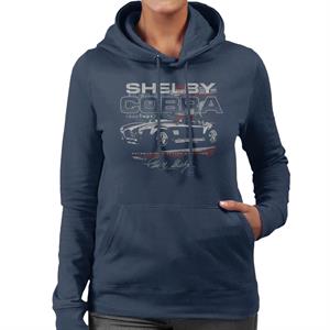 Shelby Cobra 1965 Est 1962 Women's Hooded Sweatshirt