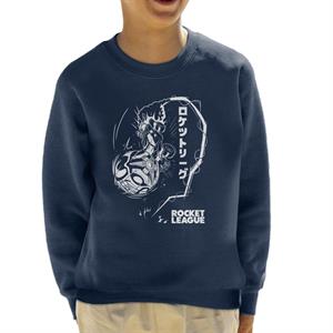 Rocket League Blast Kanji Kid's Sweatshirt