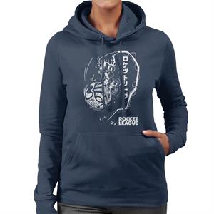 Rocket League Blast Kanji Women's Hooded Sweatshirt