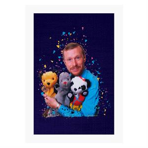 TV Times Matthew Corbett With Sooty Sweep And Soo A4 Print