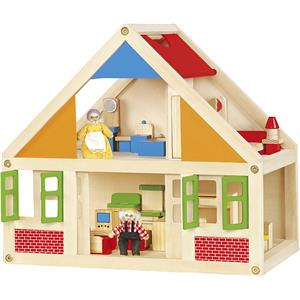 VIGA wooden doll's house