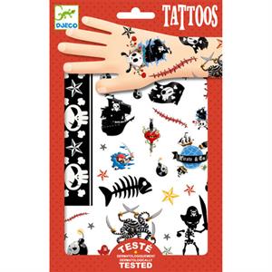 Djeco Temporary Tattoos (Pirates)