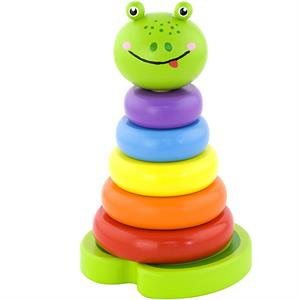 VIGA wooden stacking frog