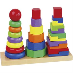 VIGA geometric stacking tower