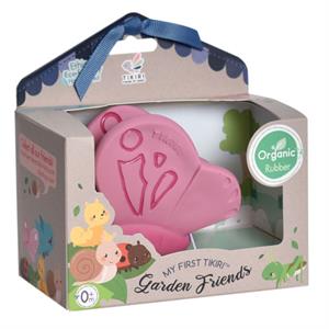 Tikiri All Rubber Teether (Boxed) (Butterfly)