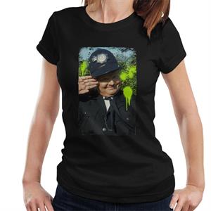 TV Times Comedian Benny Hill As Policeman 1989 Women's T-Shirt