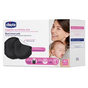 Chicco Chicco Nursing Antibac Breast Pads 60pcs (Black)