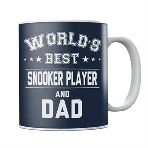 Worlds Best Snooker Player And Dad Mug