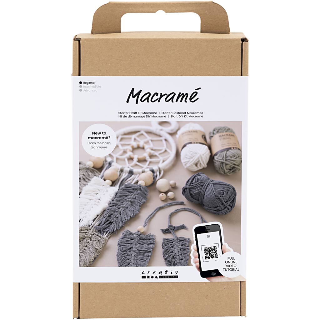 Starter Craft Kit Macramé, 1 pack