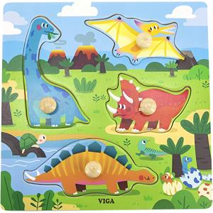VIGA Jigsaw Puzzle with Knobs