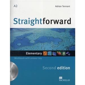Straightforward 2nd Edition Elementary Level Workbook with key  CD by Adrian Tennant