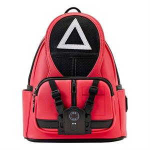 Squid Game Triangle Guard US Exclusive Cosplay Mini Backpack