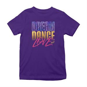 Jojo Siwa Blue Dots Dream Dance Love Kid's T-Shirt