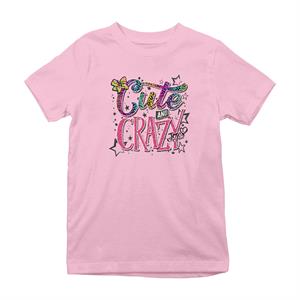 Jojo Siwa Cute And Crazy Multi Coloured Leopard Kid's T-Shirt