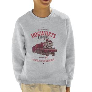 Harry Potter All Aboard The Hogwarts Express London To Hogsmeade Kid's Sweatshirt