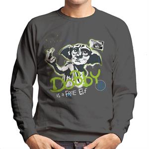 Harry Potter Dobby Is A Free Elf Men's Sweatshirt