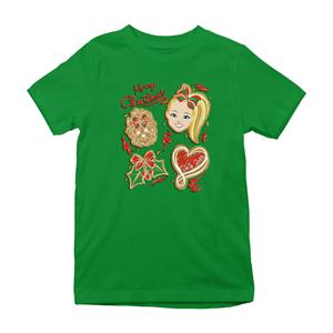 Jojo Siwa Gingerbread Merry Christmas Kid's T-Shirt