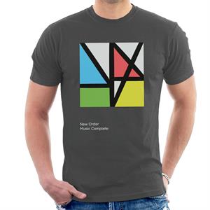 New Order Music Complete Light Text Tour Art Men's T-Shirt