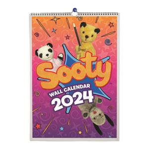 Sooty Wall Calendar 2024