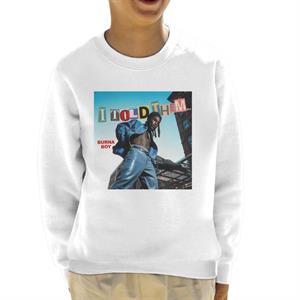 Burna Boy I Told Them Album Art Kid's Sweatshirt