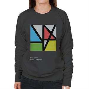 New Order Music Complete Light Text Tour Art Women's Sweatshirt