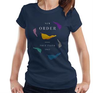 New Order True Faith 1963 Multi Leaf Art Women's T-Shirt