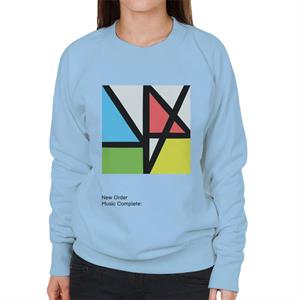 New Order Music Complete Tour Art Women's Sweatshirt