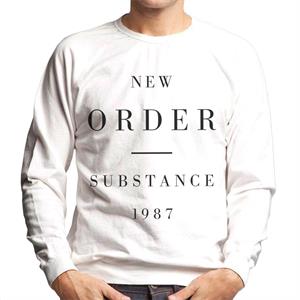 New Order Substance Album Art Men's Sweatshirt